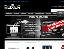 Tablet Screenshot of nzboxer.com